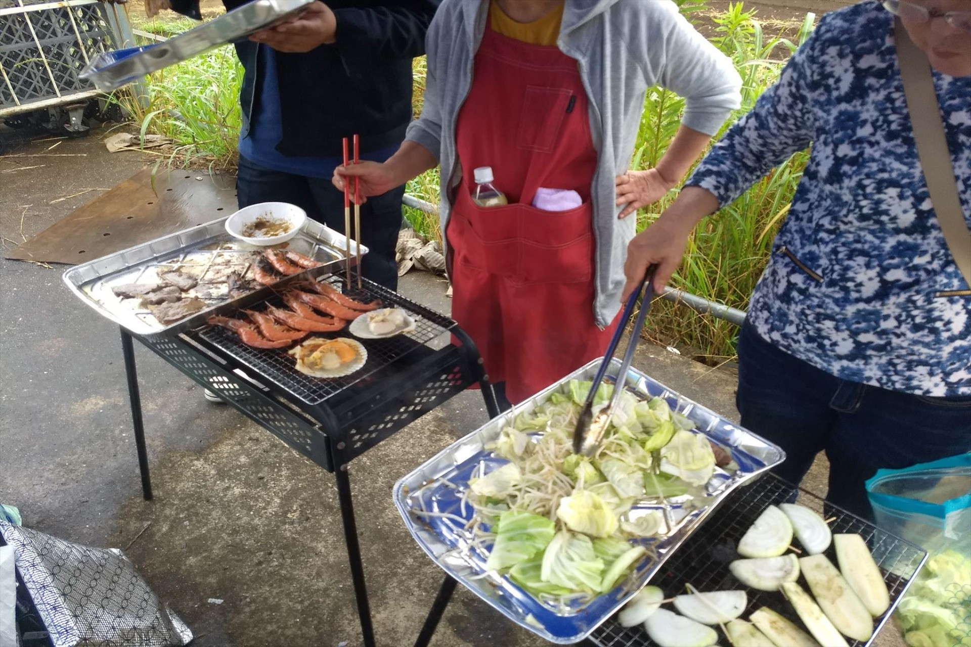 福利厚生 バーベキュー
